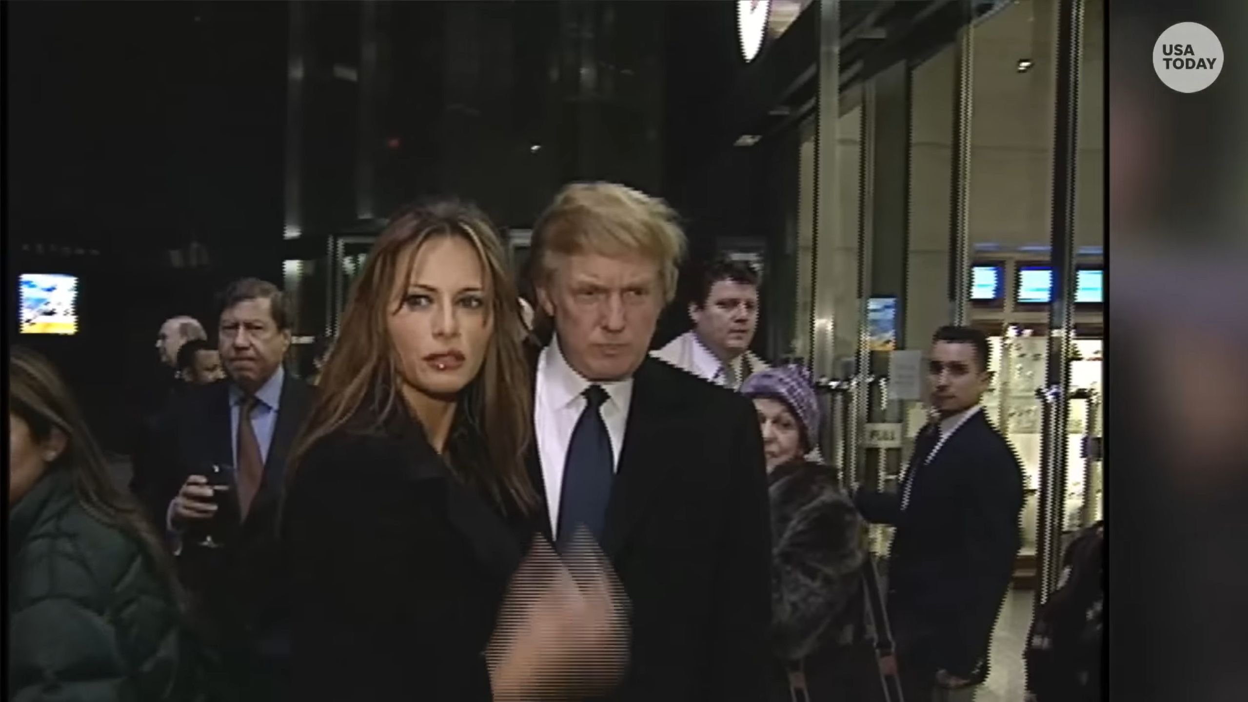 Melania i Donald Trump w 1999 roku