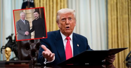 Trump "dąsał się" po spotkaniu króla z Zełenskim? Atmosfera "ostygła"