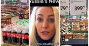 Jak wygląda życie w Rosji? Pokazała to, co dzieje się w sklepach
