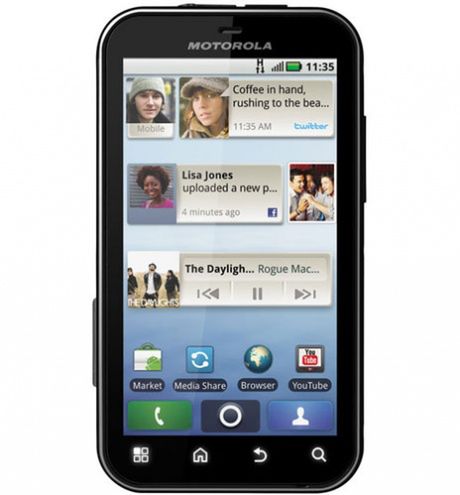 Motorola Defy dostanie Androida 2.2