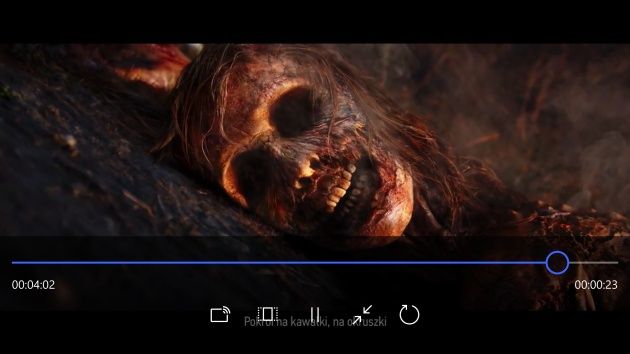 Microsoft Lumia 950 odtwarzacz wideo