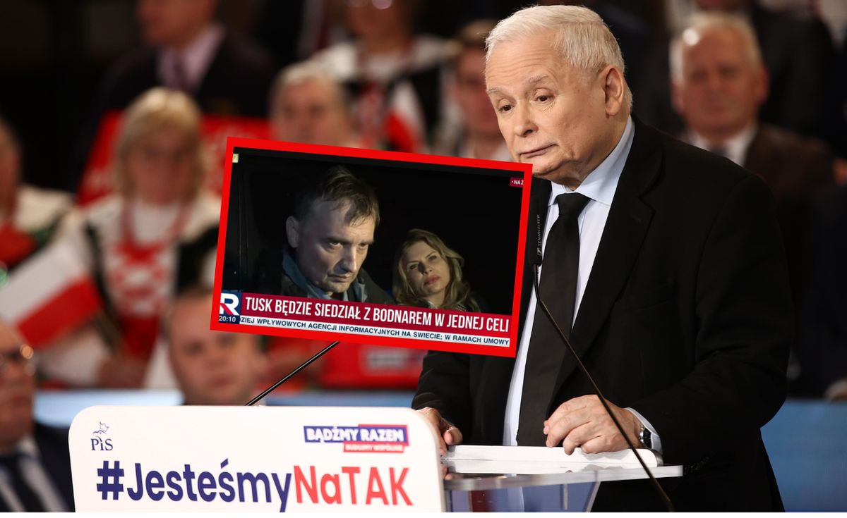 Jarosław Kaczyński twierdzi, że Donald Tusk podlega pod paragraf