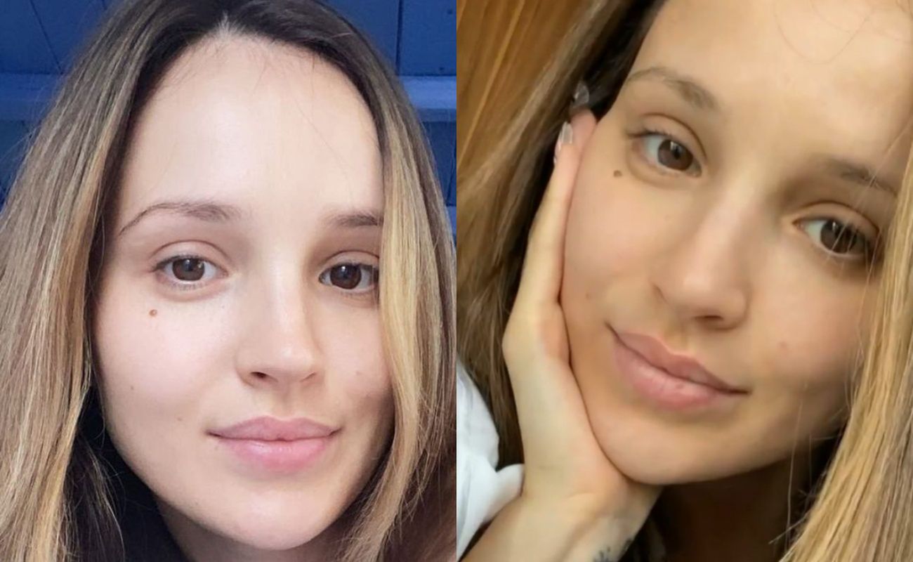 Marina Łuczenko- Szczęsna bez makijażu