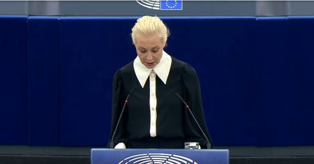 Nawalna przemówiła. Cała sala wstała z poruszenia