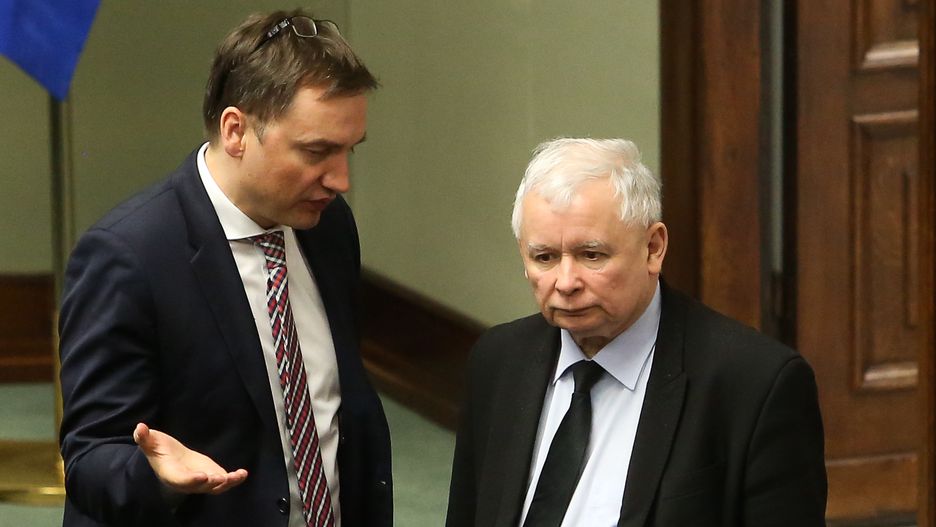 Koniec Zjednoczonej Prawicy ?
20.05.2016 WARSZAWA POSIEDZENIE SEJMU NZ. MINISTER SPRAWIEDLIWOSC ZBIGNIEW ZIOBRO , PREZES PRAWO I SPRAWIEDLIWOSC JAROSLAW KACZYNSKI POLITYKA POLITYCY POLITYK SEJM SEJMOWE FOT. MICHAL DYJUK / POLSKA PRESS/GALLO IMAGES
polityka,porozumienie,rzad,government,Poland,@8929