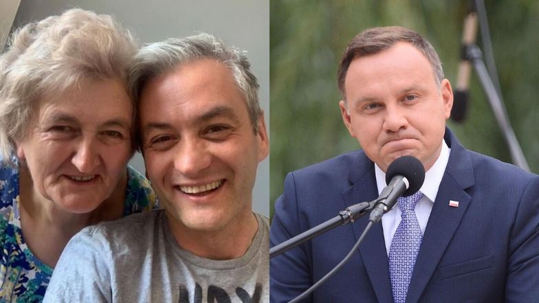 Mama Roberta Biedronia apeluje do Andrzeja Dudy