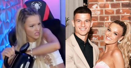 Mateusz Żukowski, piłkarz Śląska Wrocław, pokłócił się z dziewczyną podczas streamu na żywo. Influencerka chciała jeść KAMIEŃ z czajnika (WIDEO)