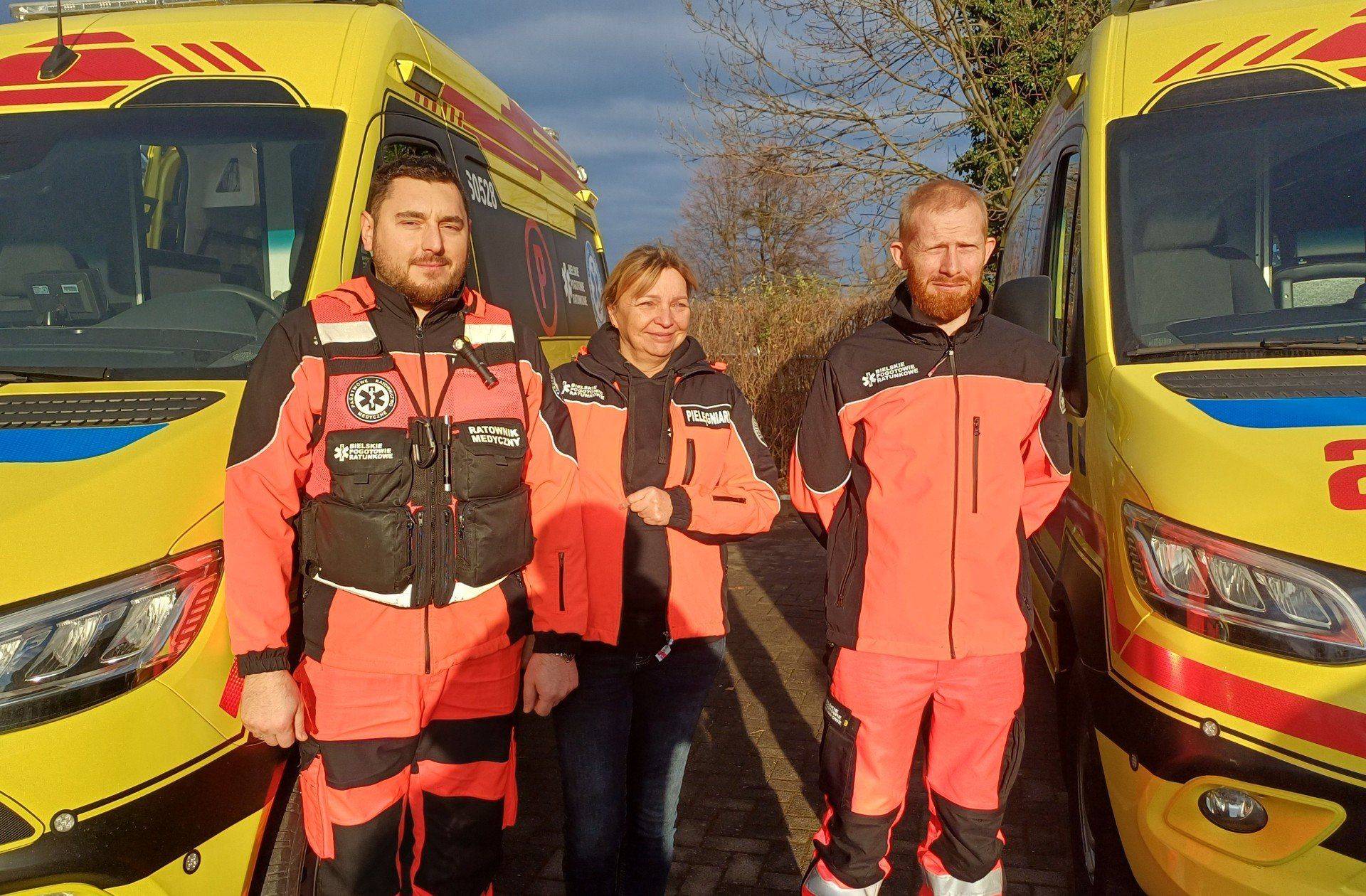 Nowe karetki dla bielskiego pogotowia