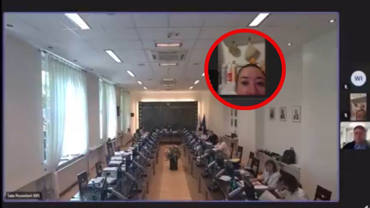 Posłanka Żukowska uczestniczyła w posiedzeniu z wanny