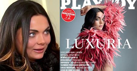 Naga Luxuria na okładce "Playboya"... (ZDJĘCIA)