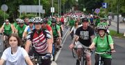 Gorzów jest wielki! Rowerzyści w barwach miasta już świętowali jego urodziny. "Sznur" rowerów nie miał końca