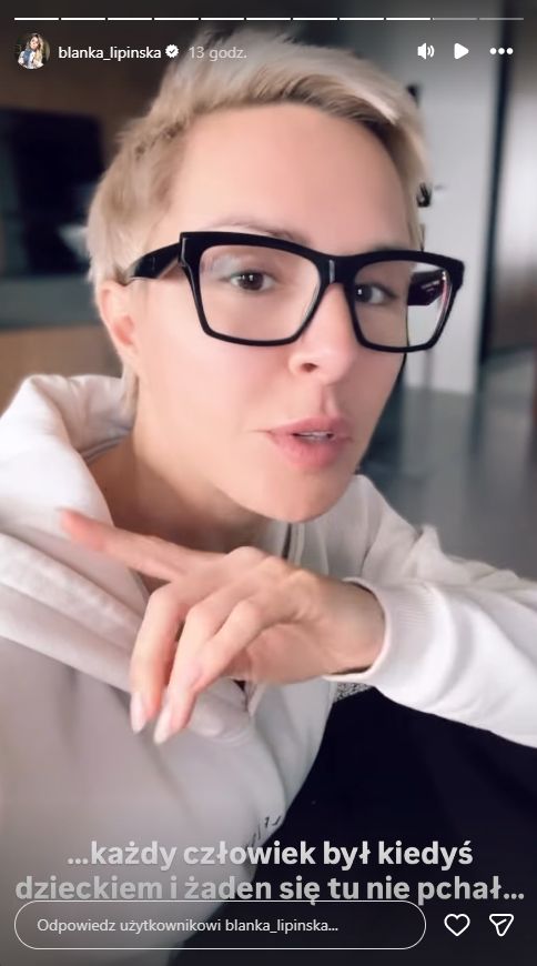 Blanka Lipińska reaguje na komentarze po wywiadzie