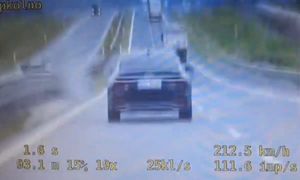 Pędził ekspresówką ponad 212 km/h. Surowy mandat dla kierowcy audi