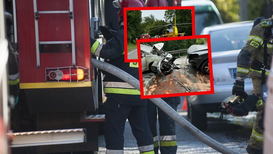 Dk 75 całkowicie zablokowana po śmiertelnym wypadku