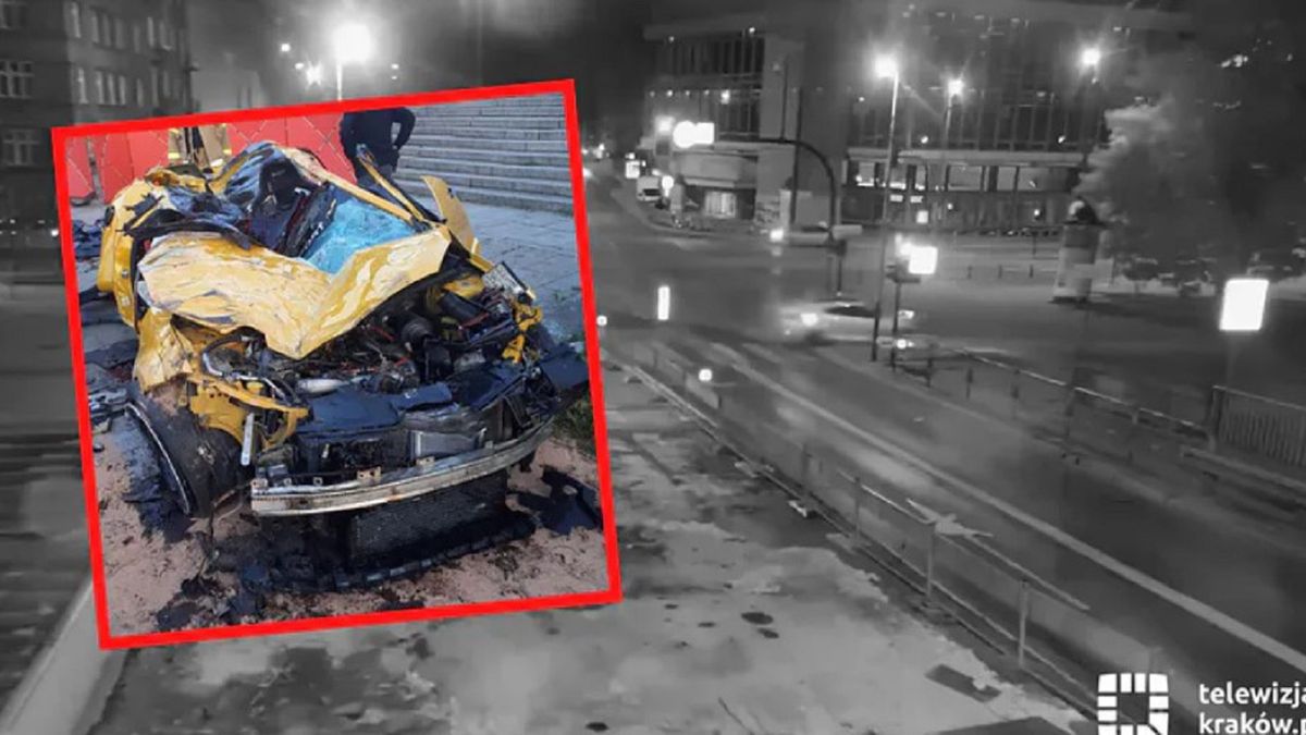 Nowe informacje w sprawie wypadku z Krakowa. W takim stanie Peretti prowadził auto. 