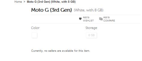 Moto G trzeciej generacji przyłapany w sklepie internetowym. Zapowiada się bardzo obiecująco 4