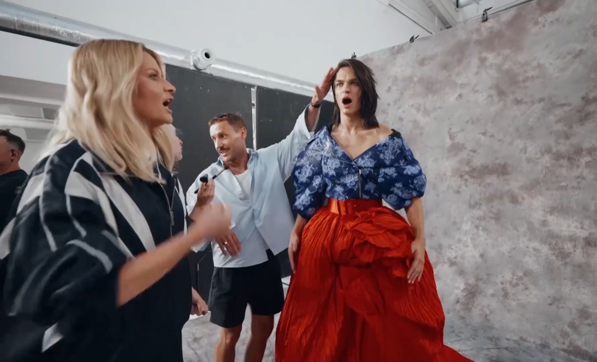 Małgorzata Kożuchowska i Tymoteusz Rozbicki w 6. odcinku "Top Model"