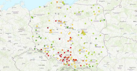 Alert RCB na Śląsku. Normy smogu przekroczone