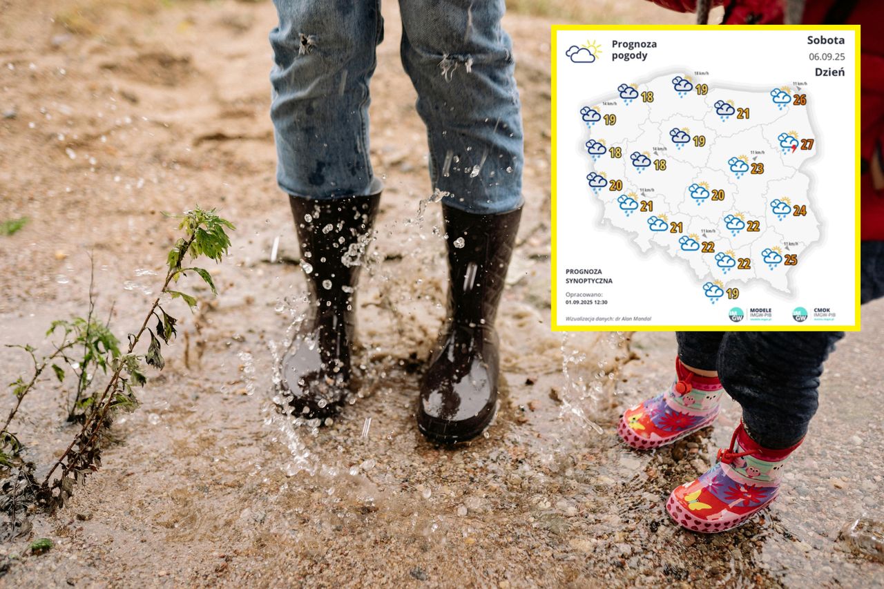 Weekendowe załamanie pogody. Gdzie będzie padało?