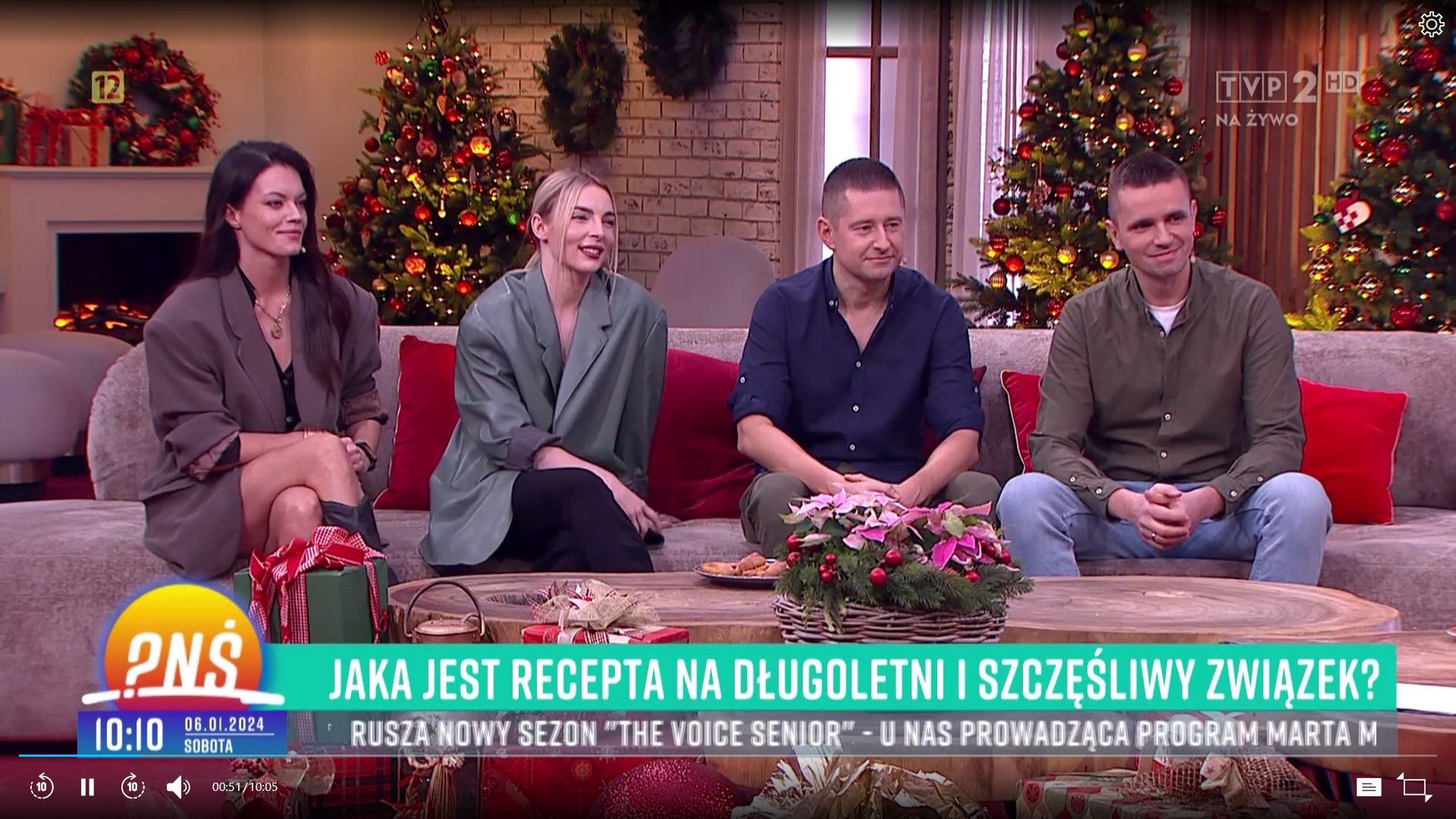 Kadr z sobotniego odcinka "Pytania na śniadanie"