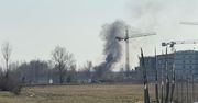 Pożar w Warszawie. Duże zadymienie nad Miasteczkiem Wilanów