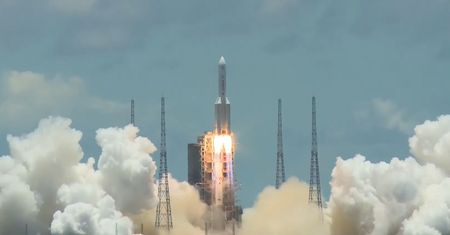 Chiny lecą na Marsa. Udany start rakiety. Rozpoczęła się historyczna misja Tianwen-1
