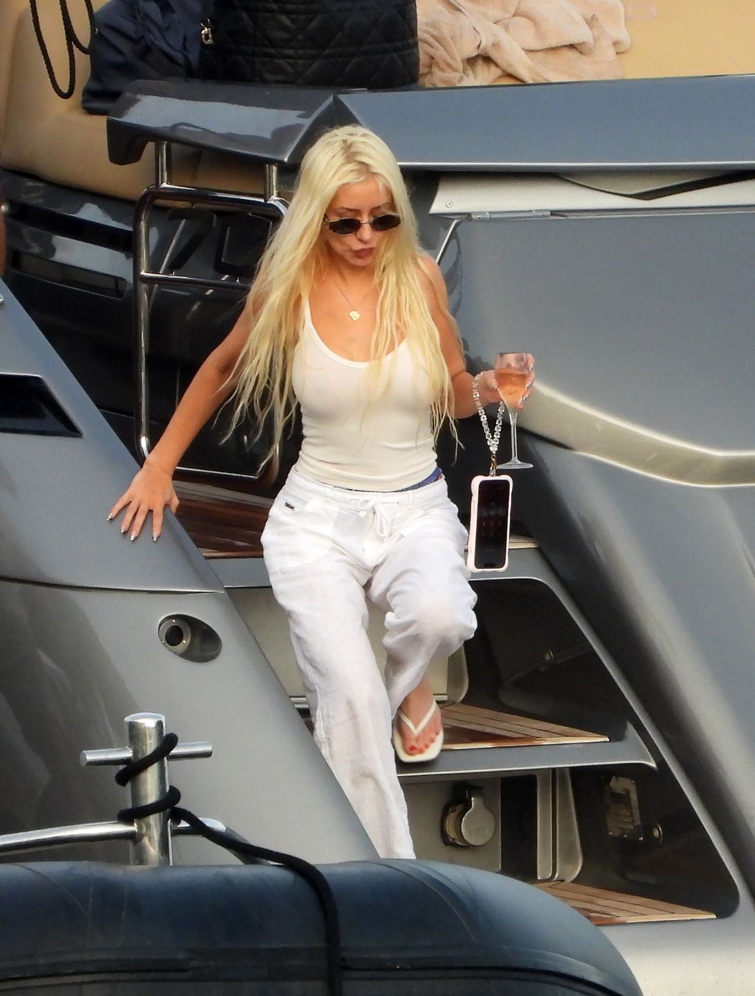 Christina Aguilera szaleje na jachcie z ukochanym