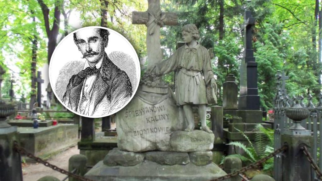 Grób Ignacego Komorowskiego na Starych Powązkach