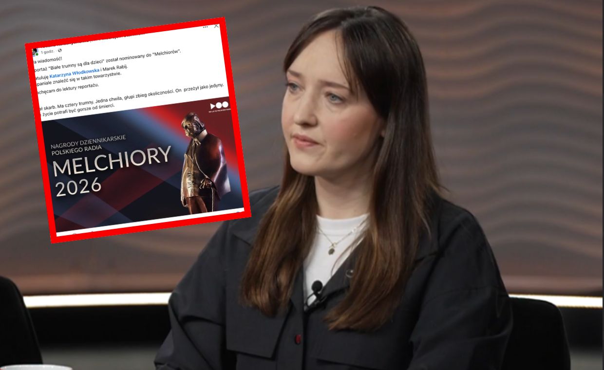 Melchiory 2026. Reportaż dziennikarki Wirtualnej Polski nominowany