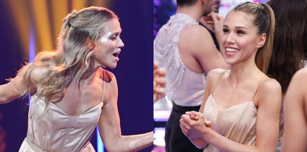 Kaczorowska zatańczyła w tej samej sukience, w której Jeleniewska POKONAŁA JĄ W FINALE "TzG"! Miło ze strony produkcji?