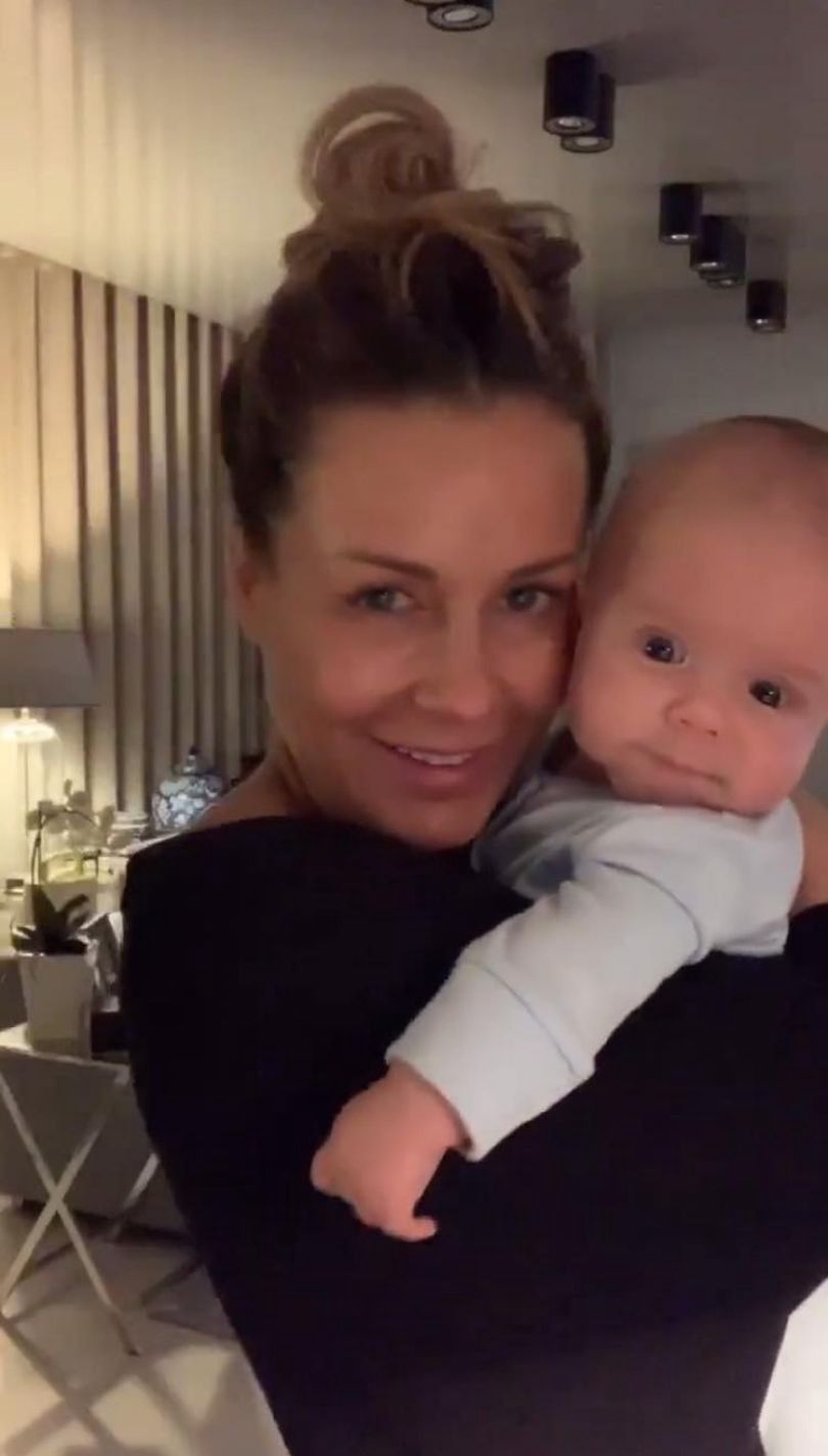 Małgorzata Rozenek delektuje się rodzinnymi chwilami z Henryczkiem