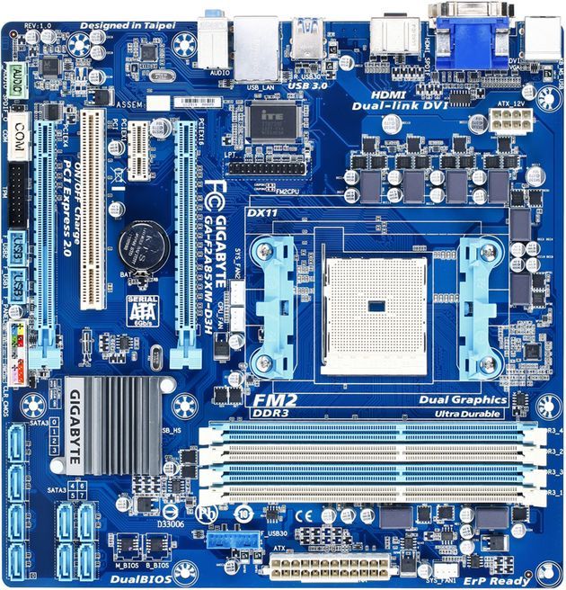 Gigabyte GA-F2A85XM-D3H płyta gł&oacute;wna zdjęcie