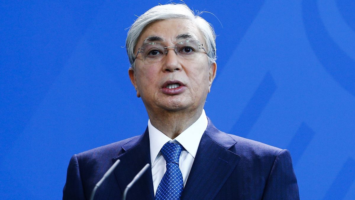 Prezydent Kazachstanu Kassym-Żomart Tokajew