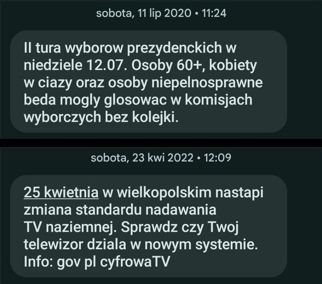 Alerty RCB bywają wykorzystywane niezgodnie z przeznaczeniem