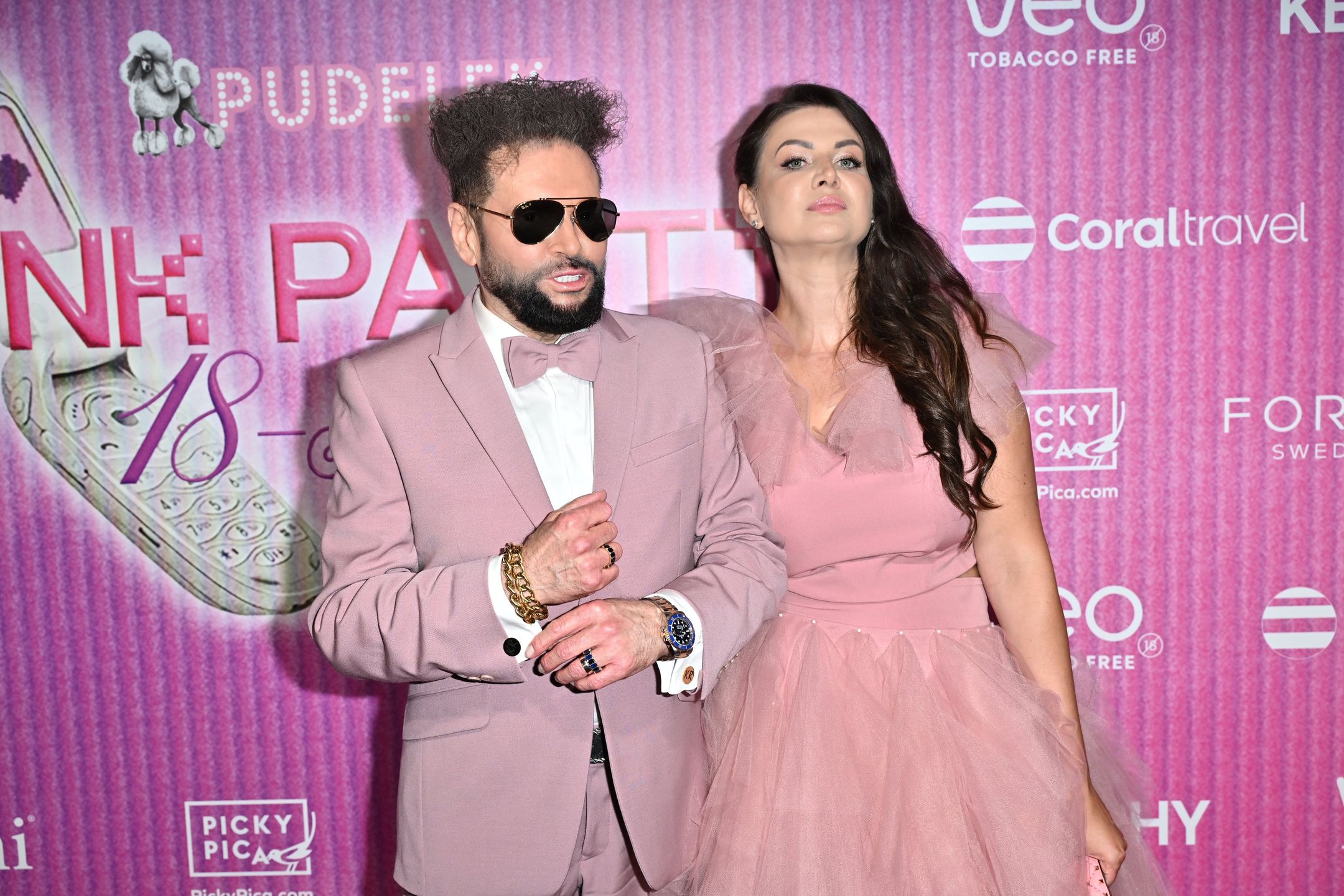 Pink Party - 18. urodziny Pudelkan/z: Rutkowski Krzysztof zona , Rutkowski Maja / Pink Party - 18. urodziny Pudelka - 2024-05-23 / fot.KAPiFKAPIF.pl