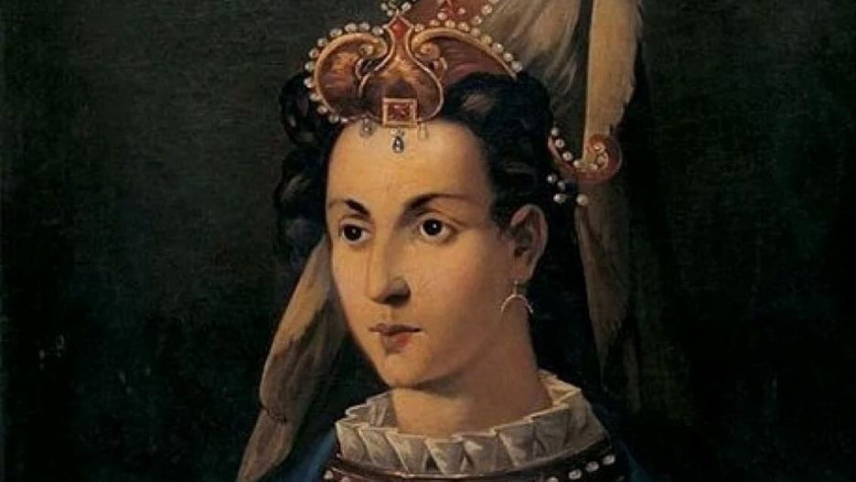 Roksolana. Anonimowy portret z XVIII wieku.