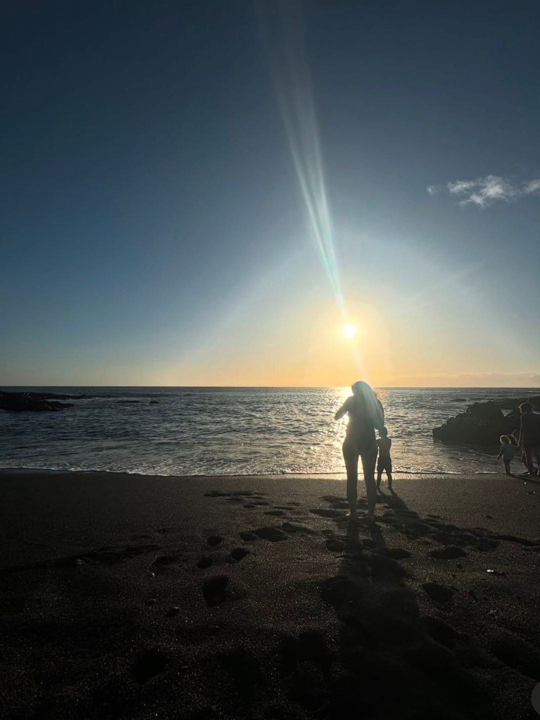 Olga Kalicka na wakacjach