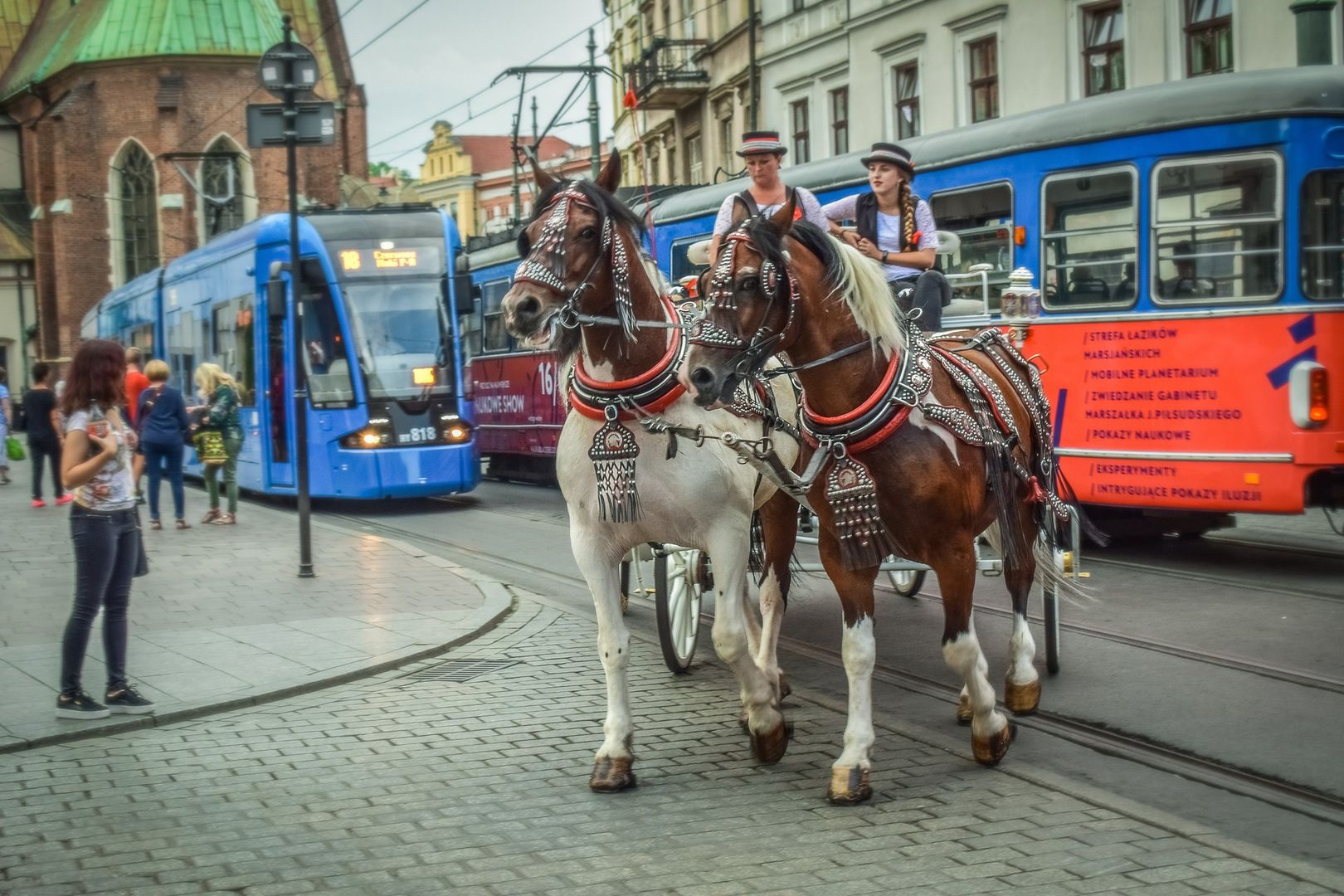 Krakowskie dorożki mają szansę trafić na listę UNESCO. Obrońcy praw zwierząt są oburzeni 