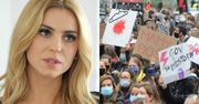 Kasia Tusk odpowiada na zarzut o "zbyt AGRESYWNE" protesty: "TORTUROWANIE KOBIET JEST CIUT GORSZE"
