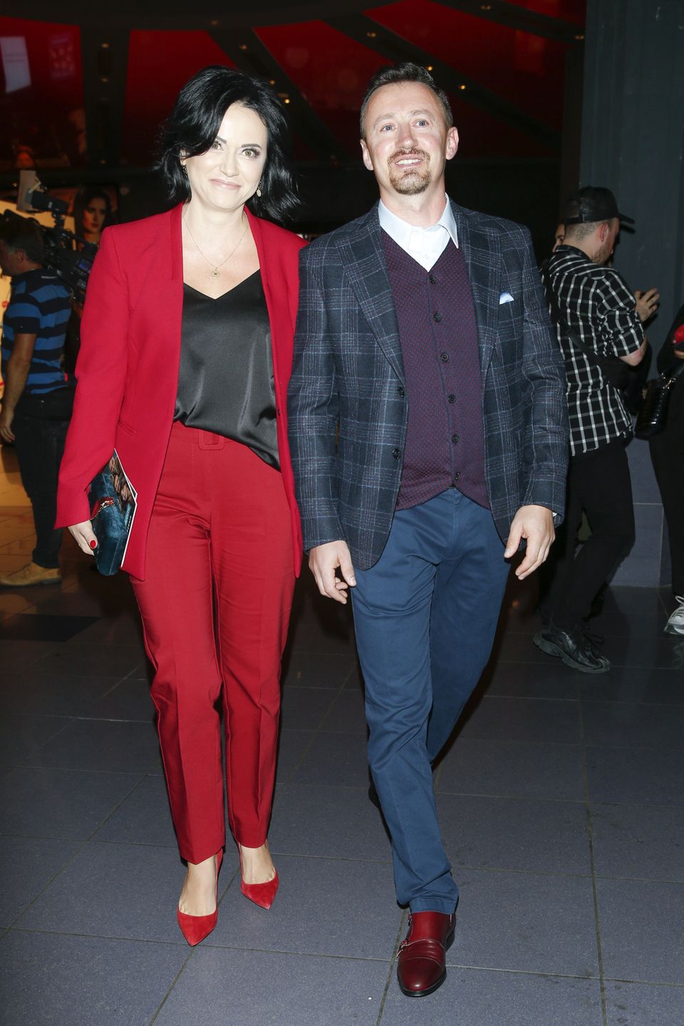 Adam Małysz i Izabela Małysz 