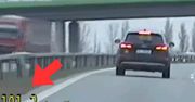 Prawie 200 km/h na ekspresówce. Policja pokazała nagranie