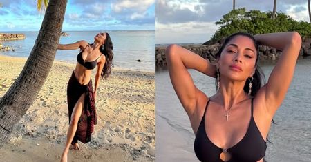 46-letnia Nicole Scherzinger prezentuje imponujące mięśnie brzucha na Hawajach