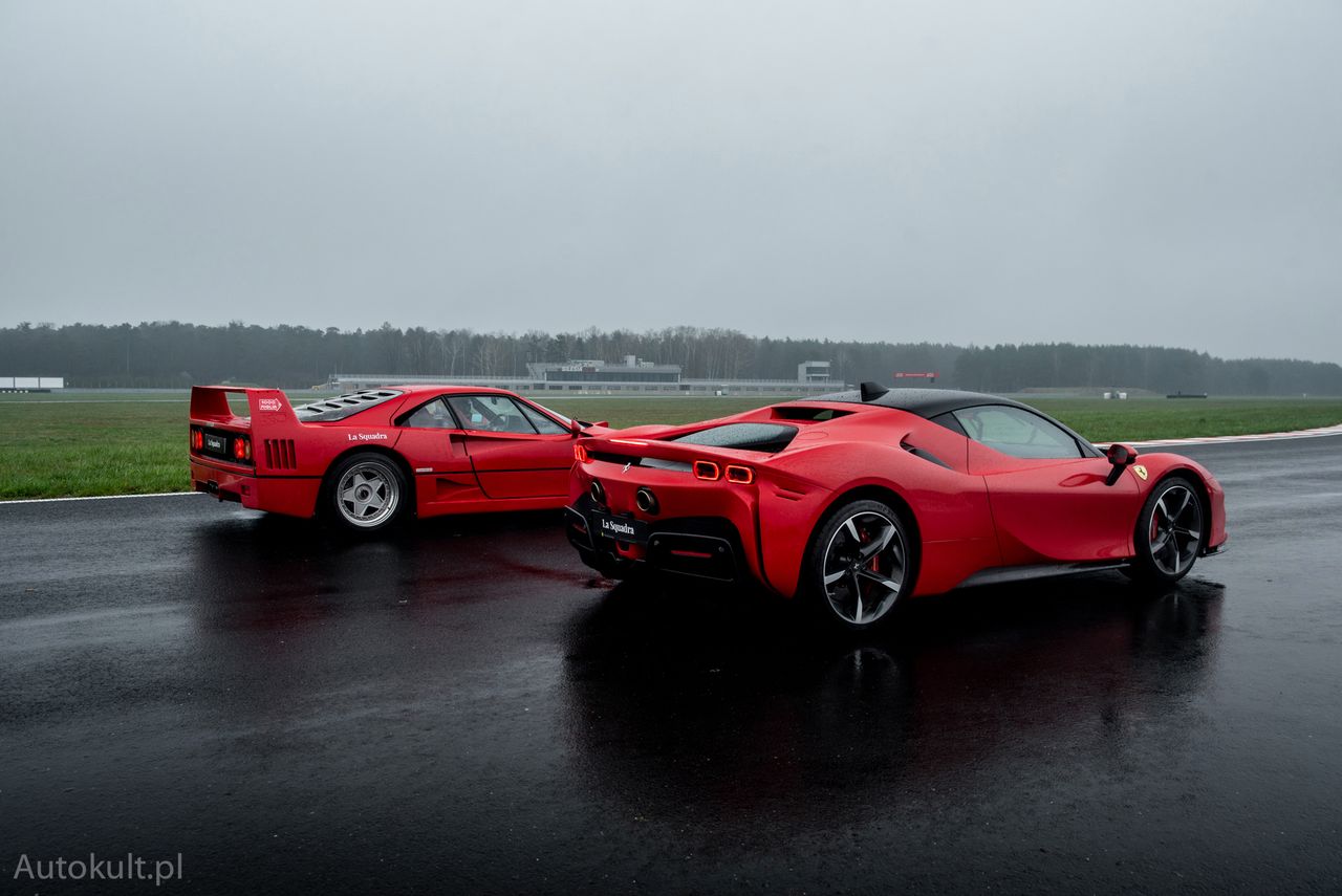 Ferrari SF90 Stradale (2021) vs Ferrari F40 (1990)