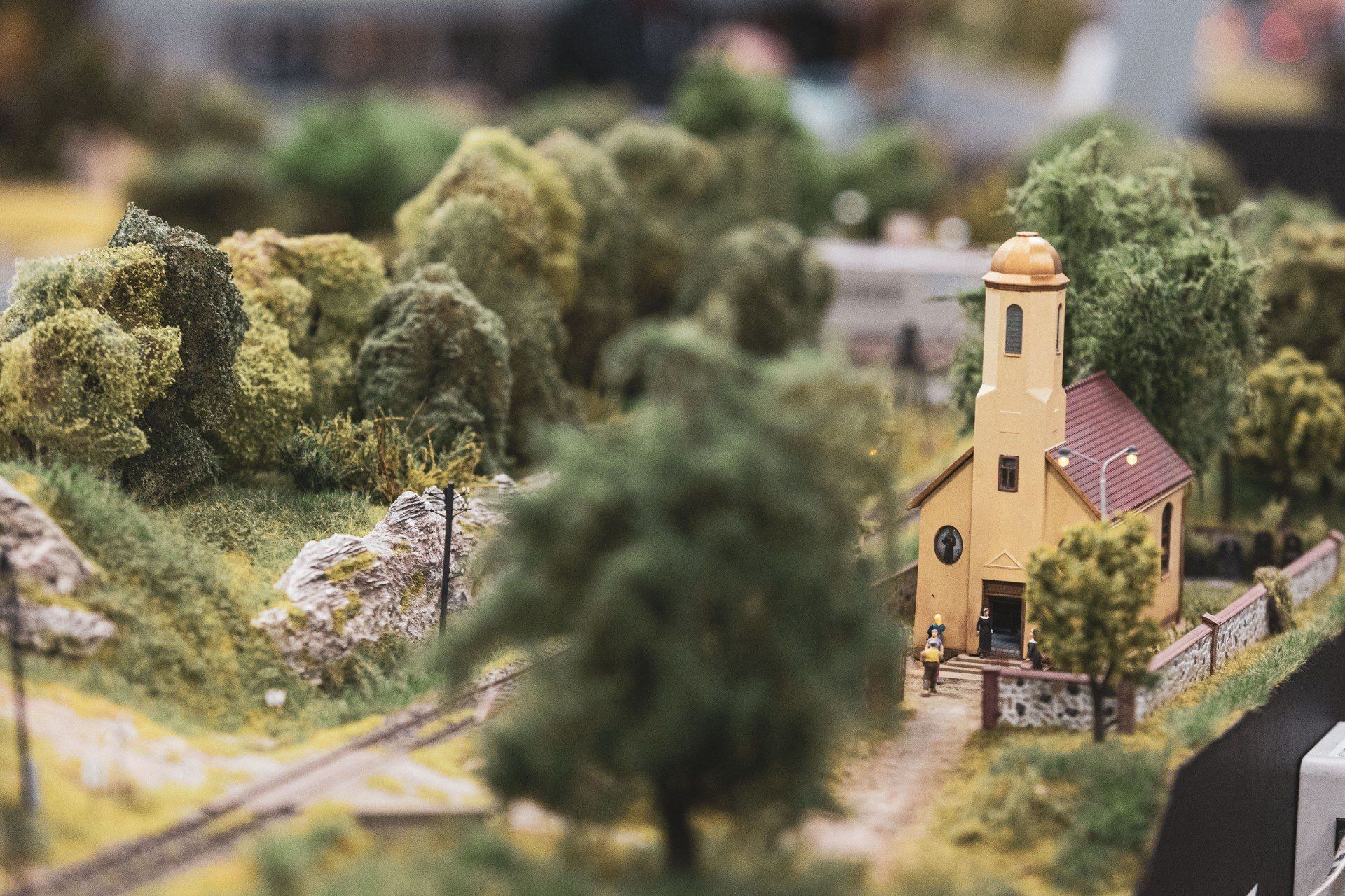 Świat kolejowy w miniaturze w Krakowie