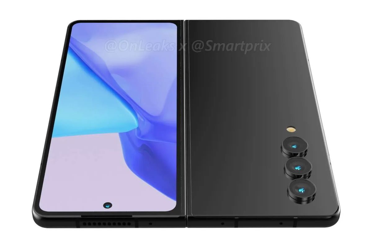 I wszystko jasne. Samsung Galaxy Z Fold 4: wycieka wygląd 3