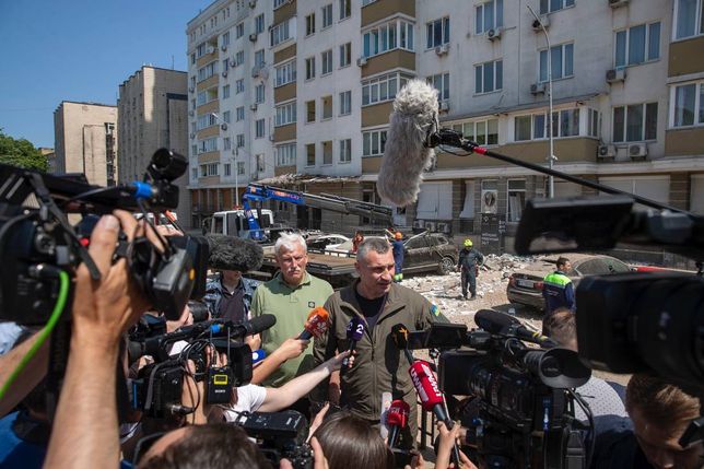 Вііталій Кличко прибув на місце трагедії в Києві