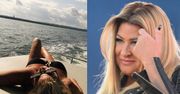 Beata Kozidrak pozuje w bikini na jachcie. Fani zachwyceni: "AFRODYTA!"
