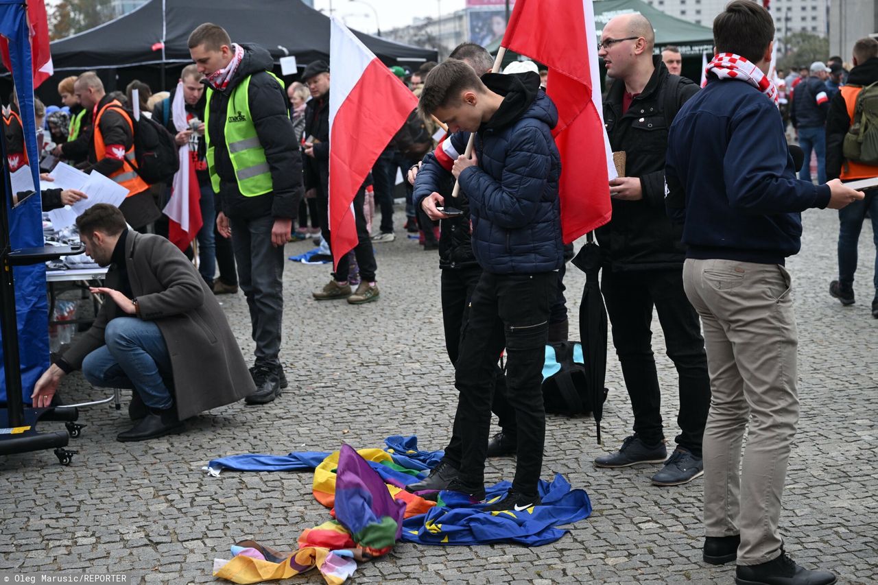 Marsz Niepodległości w Warszawie