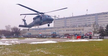 Na pokładzie policyjnego śmigłowca w niespełna godzinę dostarczyli z Lublina do Warszawy płuca, nerkę i trzustkę do przeszczepów