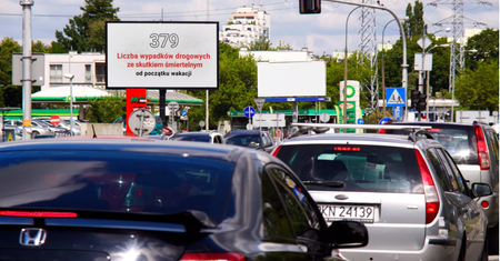 Mapa śmiertelnych wypadków już działa. Policja zwraca uwagę na skalę tragedii